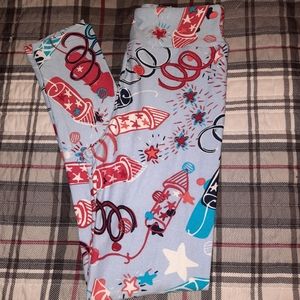 New patriotic tween leggings